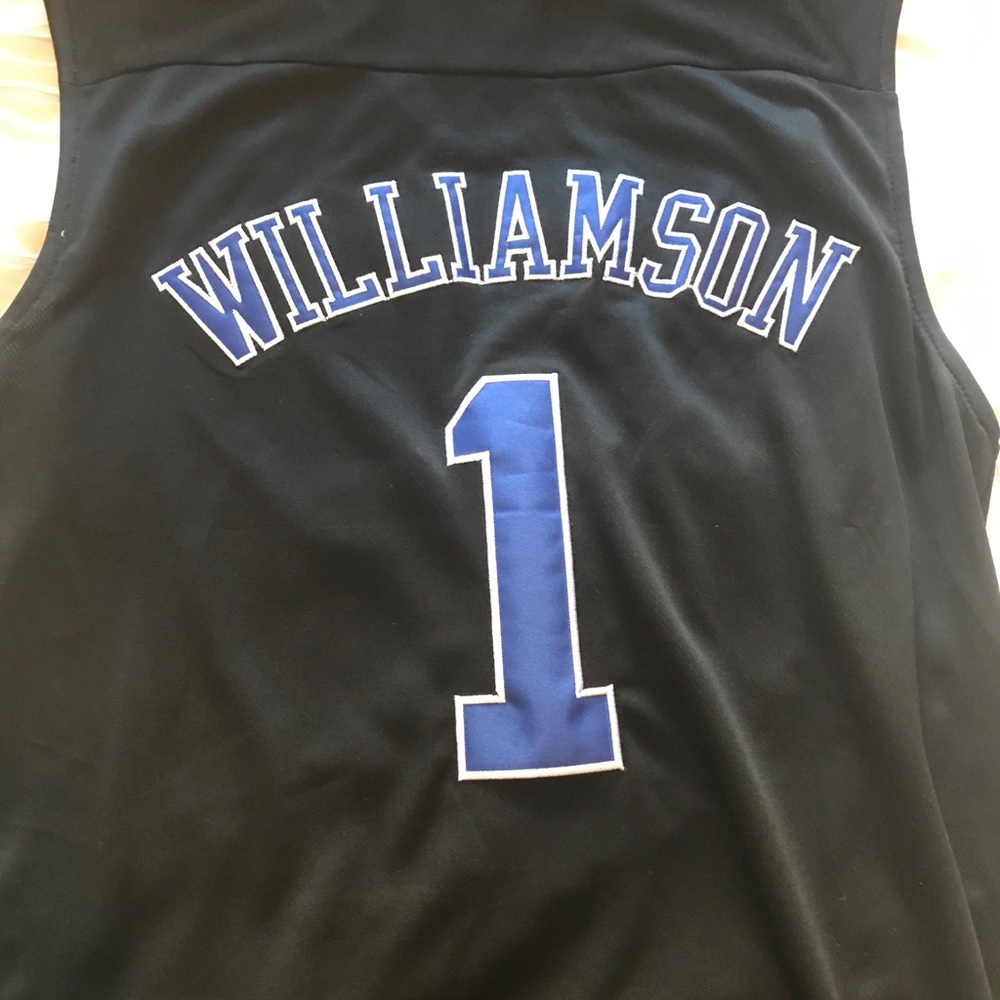 Zion Williamson duke sewn on authentic jersey rare